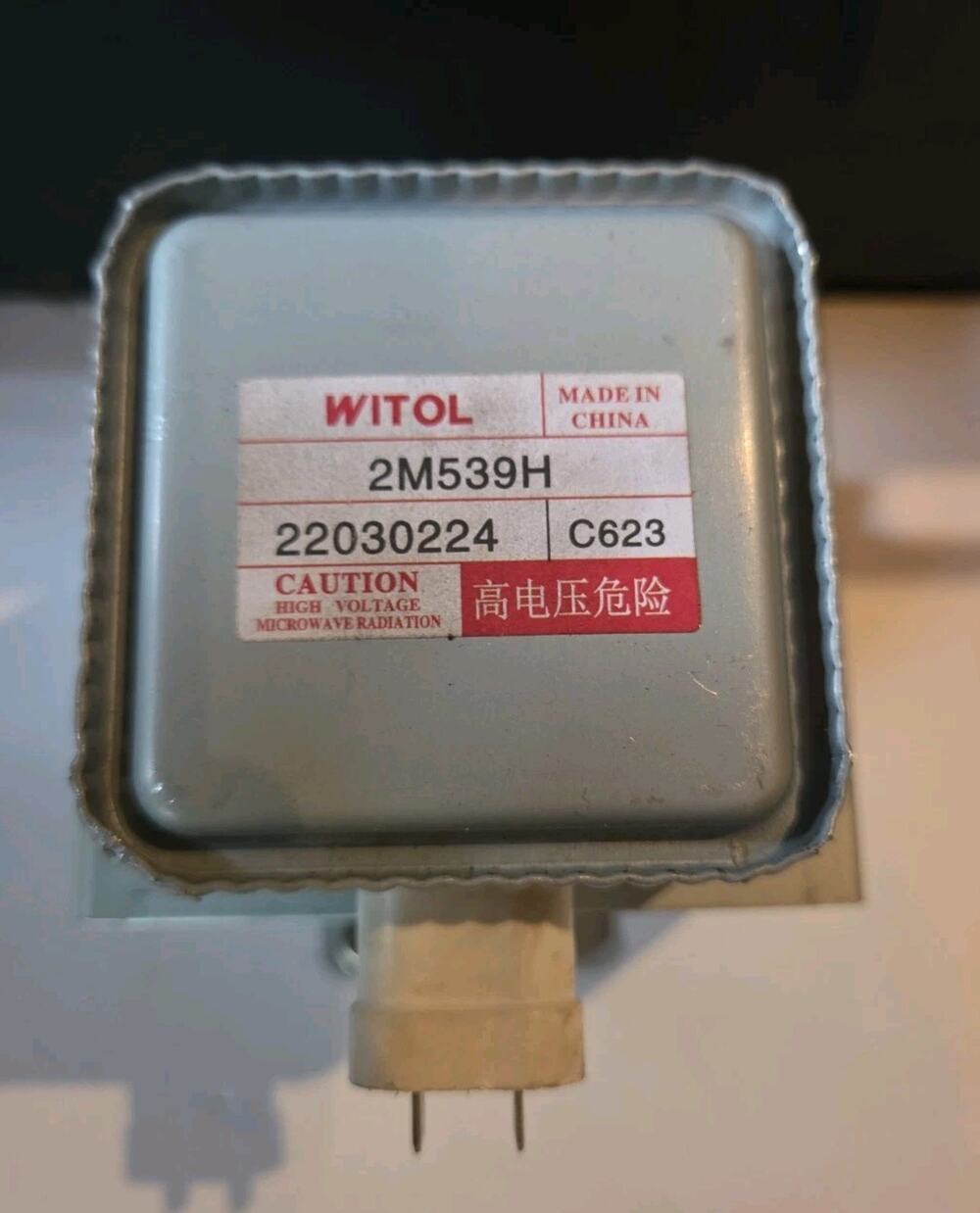 OEM Witol 2M539H Microwave Oven Magnetron Tube Replacement Part Tested